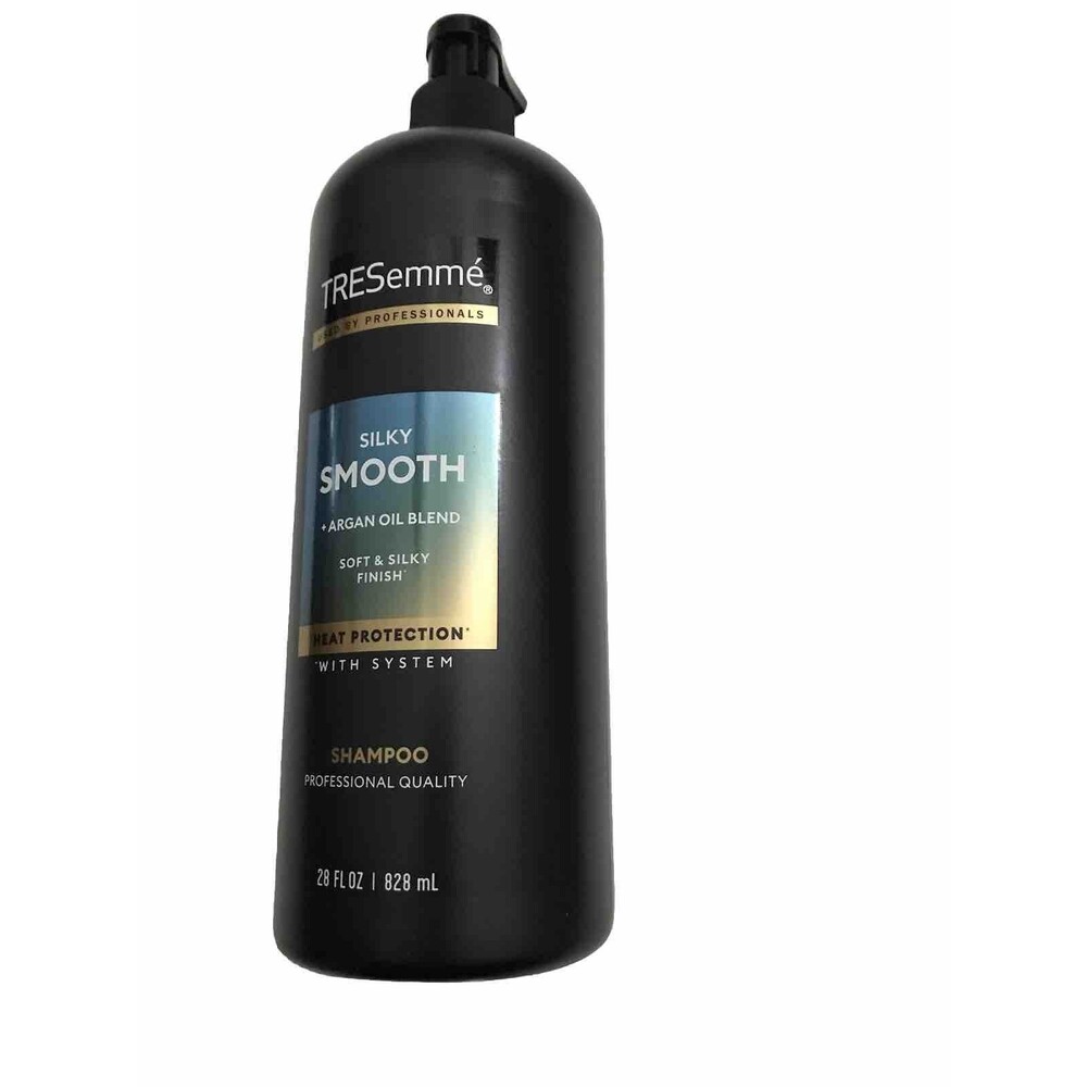 TRESemme Silky Smooth Shampoo +Argan Oil Blend,28 Oz-828 ML Pump Bottle